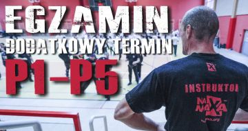 Egzamin Krav Maga P1-P5 Marzec 2022